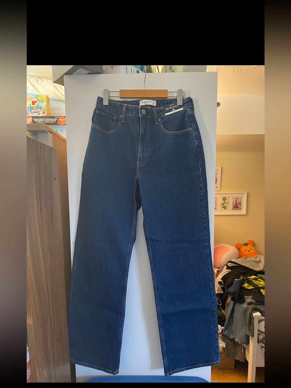 🔸Abercrombie and fitch 90s relaxed jeans